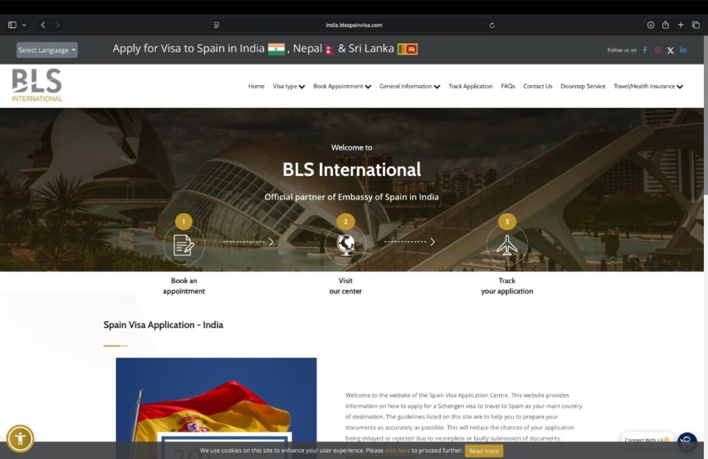 applying-spanish-schengen-visa-from-india-BLS