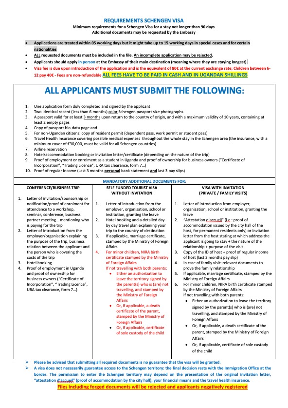 documents-you-will-need-for-apply-spanish-schengen-visa-from-uganda