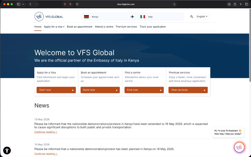 how-to-submit-italian-schengen-visa-from-kenya