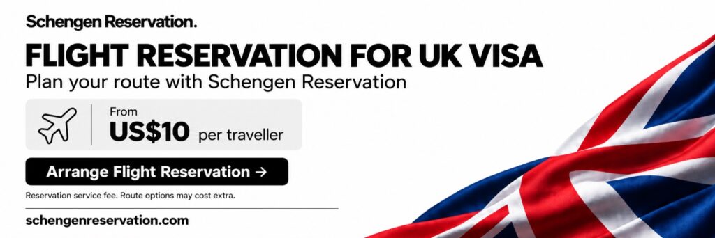 how-to-book-flight-reservation-for-UK-visa-SchengenReservation
