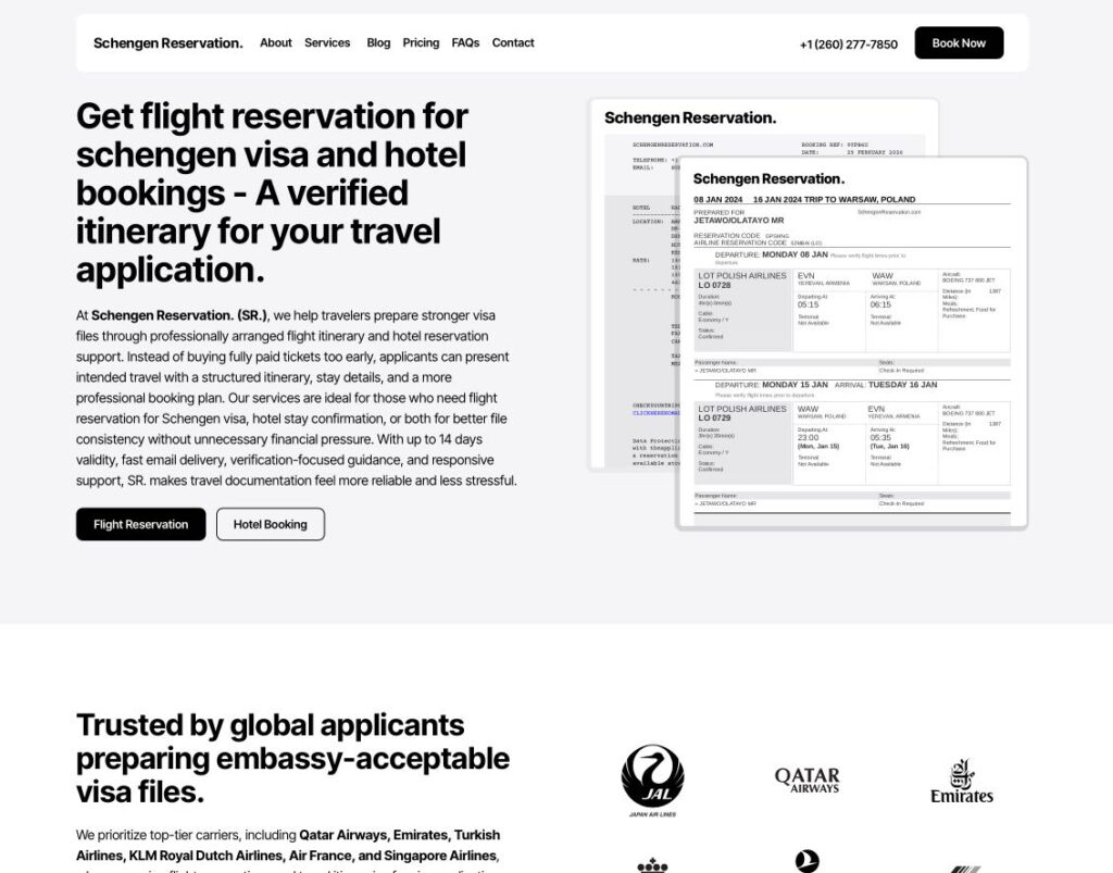 visit-SR-homepage-for-getting-verifiable-flight-reservation-for-schengen-visa-from-qatar